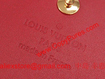 ルイヴィトンコピー　財布　　ヴィトン　LV　ヴェルニ　ファスナー長札　チェーン付き　長財布　ヴェルニ　ポルトフォイユサラ　チェーン　ポムダムール　M90091